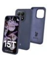 Silikonowe etui Bizon Soft Case do Xiaomi 15T ciemnoniebieskie