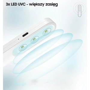 Kup LYFRO Beam lampa dezynfekująca mini UV-C ręczna sterylizator biały/white - UNIQ231WHT - {ean13} - Sklep Home Screen