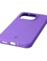 Silikonowe etui Bizon Soft Case do Xiaomi 15T fioletowe