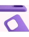 Silikonowe etui Bizon Soft Case do Xiaomi 15T fioletowe