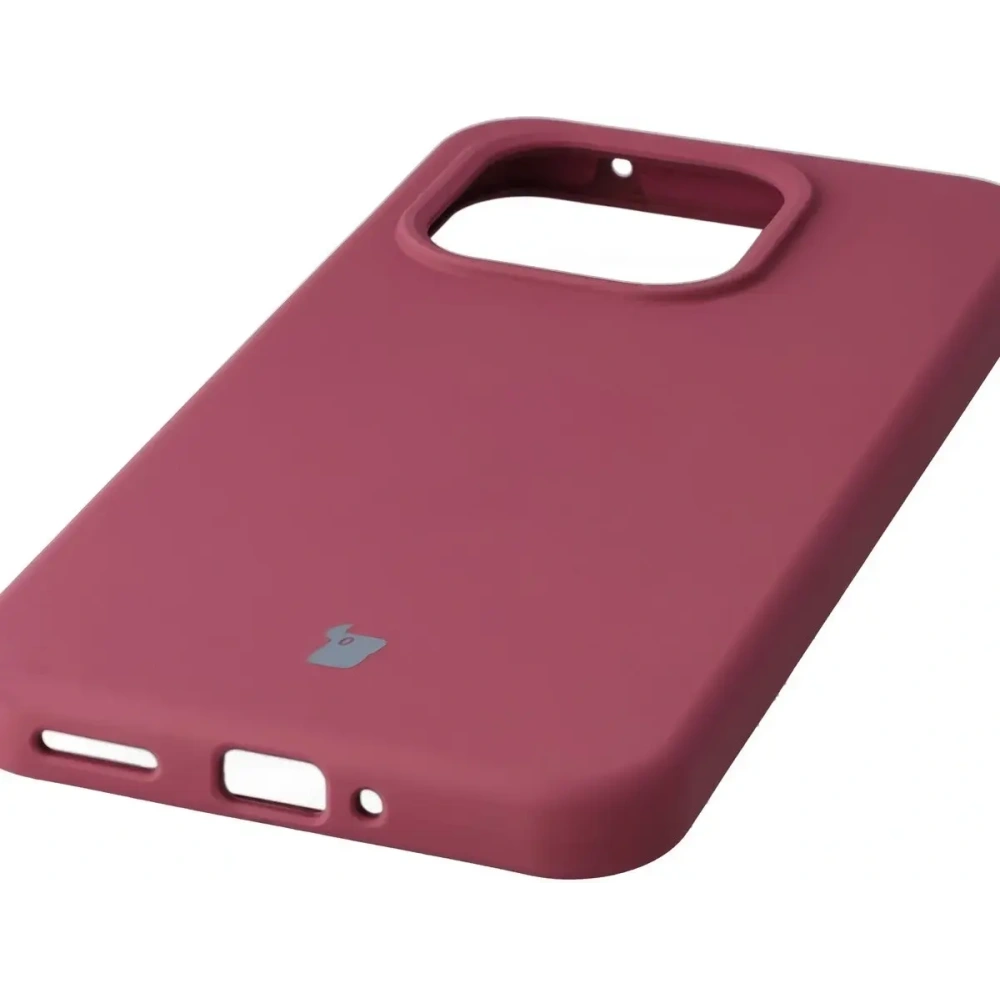 Silikonowe etui Bizon Soft Case do Xiaomi 15T ciemnofioletowe