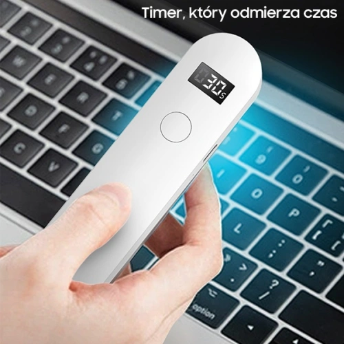 Buy UNIQ LYFRO Pocket-Sized Handheld UVC LED Wand white - UNIQ231WHT - {ean13} - Home Screen Store Europe