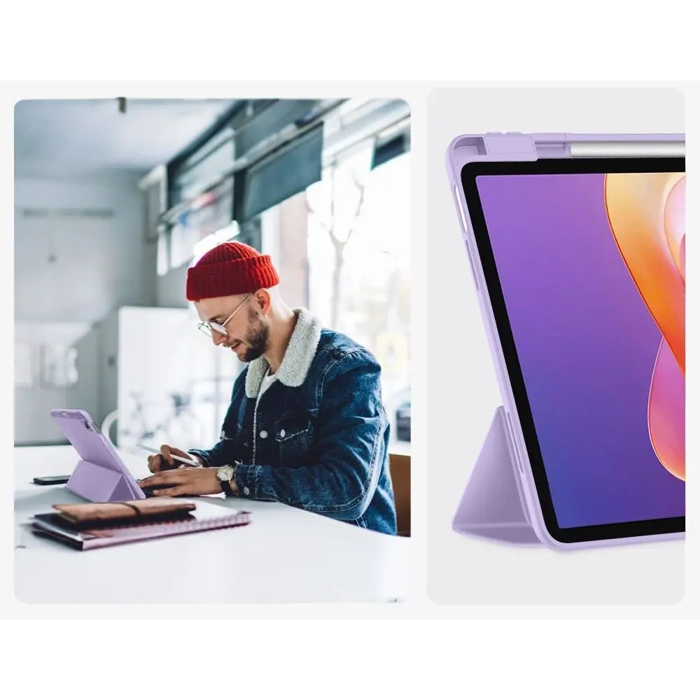 Etui Tech-Protect SmartCase Pen do Xiaomi Redmi Pad 2 11.0 Violet