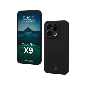 Etui Bizon Case Łupka do Oppo Find X9 czarne