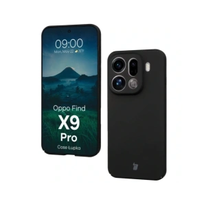 Etui Bizon Case Łupka do Oppo Find X9 Pro czarne
