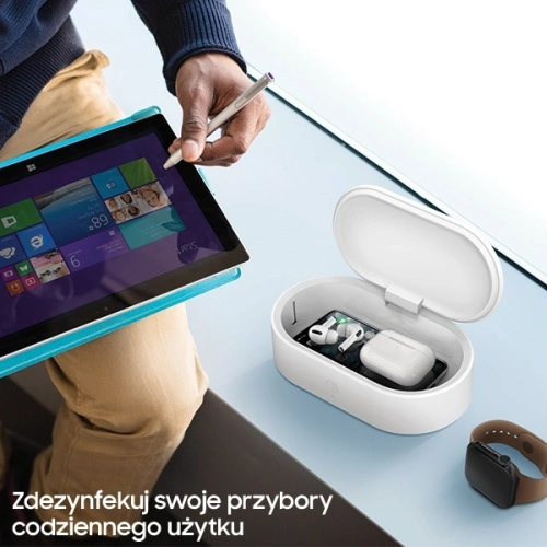 Buy UNIQ LYFRO All-in-One UVC Sanitizer white - UNIQ232WHT - {ean13} - Home Screen Store Europe