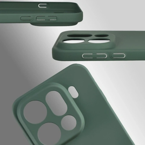 Etui Bizon Case Łupka do Oppo Find X9 Pro zielone