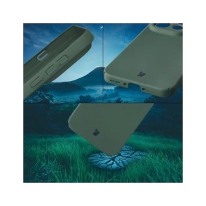 Etui Bizon Case Łupka do Oppo Find X9 Pro zielone