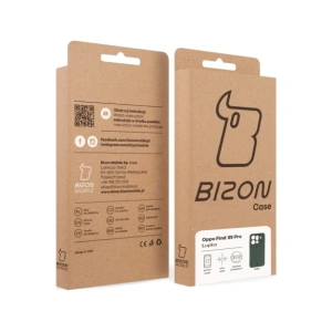 Etui Bizon Case Łupka do Oppo Find X9 Pro zielone