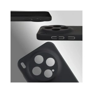 Etui Bizon Case Łupka do Vivo X300 czarne