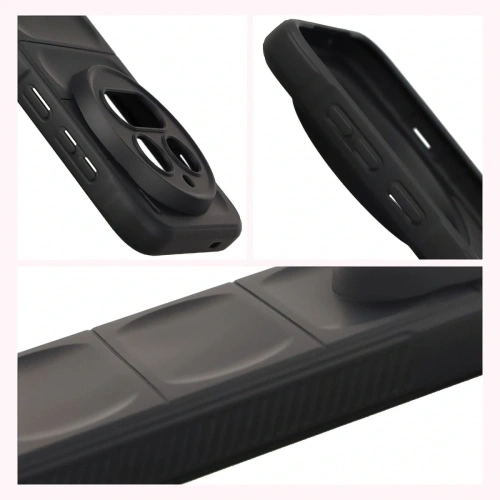 Pancerne etui Bizon Case Tur do Vivo X300 Pro czarne