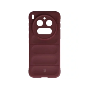 Pancerne etui Bizon Case Tur do Vivo X300 Pro burgundowe