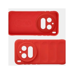 Pancerne etui Bizon Case Tur do Vivo X300 Pro czerwone