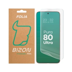 Folia hydrożelowa na ekran Bizon Glass Hydrogel Front do Huawei Pura 80 Ultra