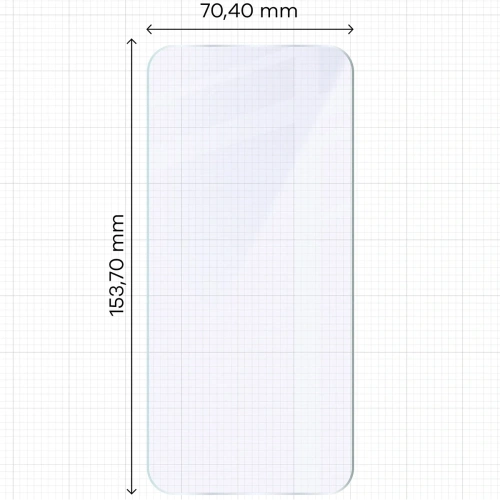 Elastyczne szkło hybrydowe Bizon Glass Mule do Oppo Find X9