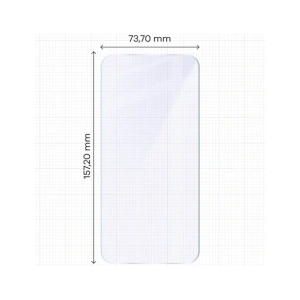 Elastyczne szkło hybrydowe Bizon Glass Mule do Oppo Find X9 Pro