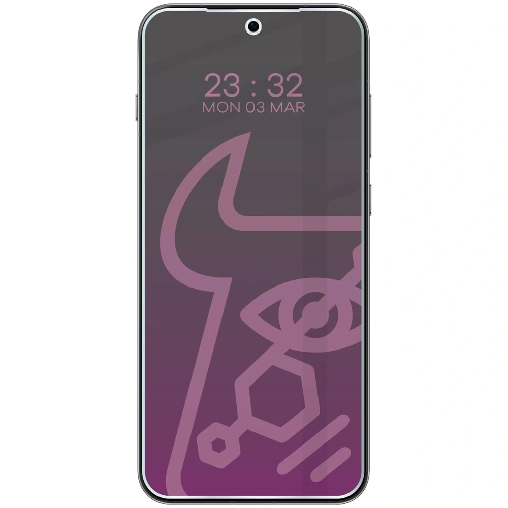 Prywatyzujące szkło hybrydowe Bizon Glass Mule Shadow do Oppo Find X9 matowe