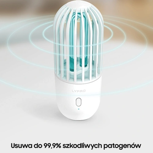 Buy UNIQ LYFRO Portable UVC + Ozone Sanitizing Lamp With Magnetic Base white - UNIQ234WHT - {ean13} - Home Screen Store Europe