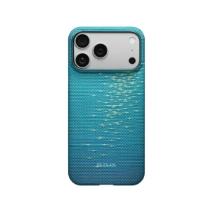 Etui PITAKA Ultra-Slim MagSafe do Apple iPhone 17 Pro lucid blue