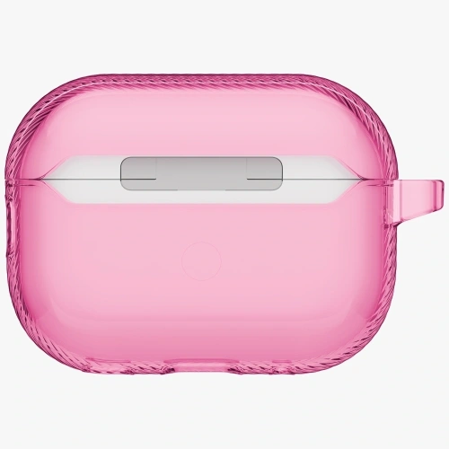 Etui UNIQ Glase Pro do Apple AirPods Pro 3 Lock Case różowy