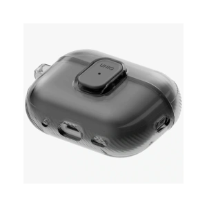 Etui UNIQ Glase Pro do Apple AirPods Pro 3 Lock Case smoke