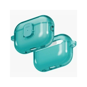 Etui UNIQ Glase Pro do Apple AirPods Pro 3 Lock Case turkusowy