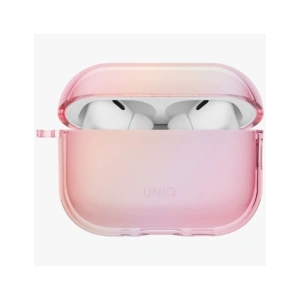 Etui UNIQ Iridescia do Apple AirPods Pro 3 Hang Case pink prism