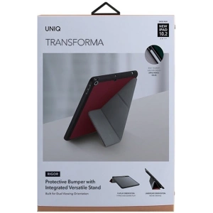 Kup Etui UNIQ Transforma Rigor iPad 10.2" (2019) czerwony/coral red - UNIQ238RED - {ean13} - Sklep Home Screen