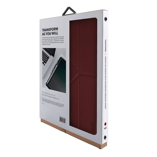 Kup Etui UNIQ Transforma Rigor iPad 10.2" (2019) czerwony/coral red - UNIQ238RED - {ean13} - Sklep Home Screen
