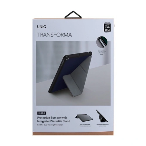 Kup Etui UNIQ Transforma Rigor iPad 10.2" (2019) albastru/electric blue - UNIQ239BLU - {ean13} - Sklep Home Screen