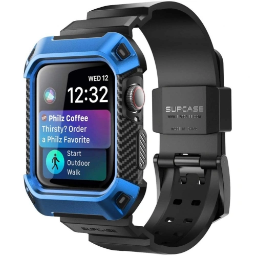 Kup Pasek Supcase Unicorn Beetle Pro Apple Watch 4/5/6/7/SE 44/45mm modrý - SPC120BLU - {ean13} - Sklep Home Screen