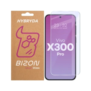 Elastyczne szkło hybrydowe Bizon Glass Mule do Vivo X300 Pro