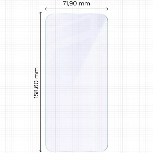 Elastyczne szkło hybrydowe Bizon Glass Mule do Vivo X300 Pro