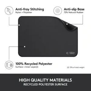 Podkładka Tech-Protect A100 Mouse Pad 35x25cm Black