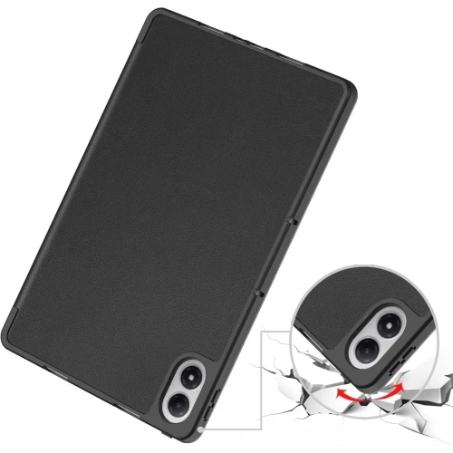 Etui z klapką Bizon Case Tab Lizard do Xiaomi Redmi Pad 2 Pro czarne