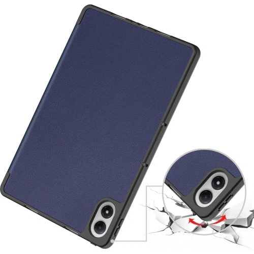 Etui z klapką Bizon Case Tab Lizard do Xiaomi Redmi Pad 2 Pro granatowe