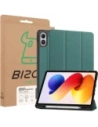 Etui z klapką Bizon Case Tab Lizard do Xiaomi Redmi Pad 2 Pro ciemnozielone