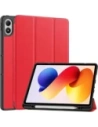 Etui z klapką Bizon Case Tab Lizard do Xiaomi Redmi Pad 2 Pro czerwone