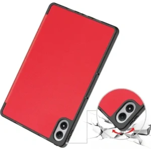 Etui z klapką Bizon Case Tab Lizard do Xiaomi Redmi Pad 2 Pro czerwone