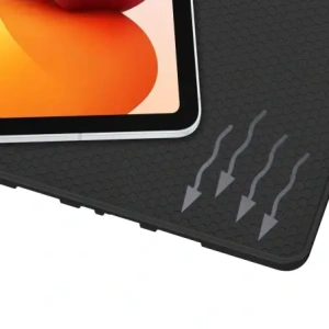 Etui z klapką Bizon Case Tab Lizard do Xiaomi Redmi Pad 2 Pro czerwone