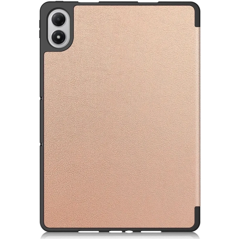 Etui z klapką Bizon Case Tab Lizard do Xiaomi Redmi Pad 2 Pro różowozłote