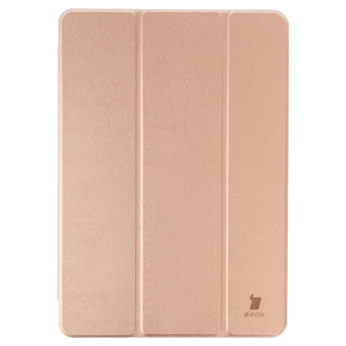 Etui z klapką Bizon Case Tab Lizard do Xiaomi Redmi Pad 2 Pro różowozłote