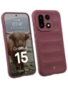 Pancerne etui Bizon Case Tur do OnePlus 15 burgundowe