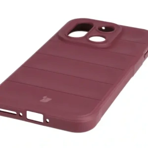 Pancerne etui Bizon Case Tur do OnePlus 15 burgundowe