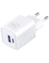 Ładowarka sieciowa 3MK Hyper Charger PD 33W GaN QC4+ PPS AFC FCP SCP USB-A + USB-C biały
