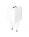 Ładowarka sieciowa 3MK Hyper Charger PD 33W GaN QC4+ PPS AFC FCP SCP USB-A + USB-C biały