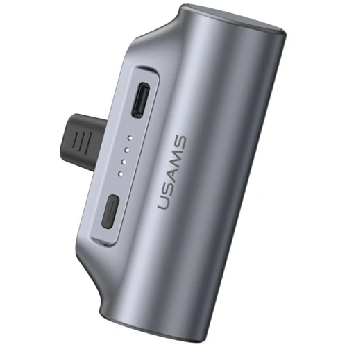 Powerbank USAMS PB79 Mini Tail Plug Portable 3000mAh USB-C szary