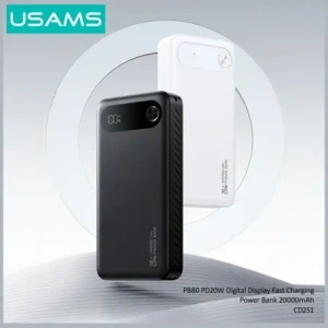 Powerbank USAMS PB80 PD20W 20000mAh czarny
