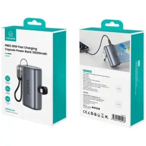 Powerbank USAMS PB82 20W 10000mAh szary