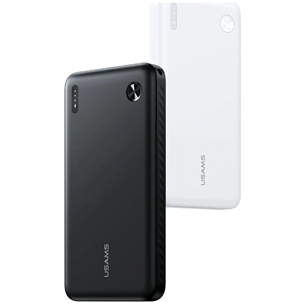 Powerbank USAMS PB83 2xUSB-A, USB-C 10000mAh biały